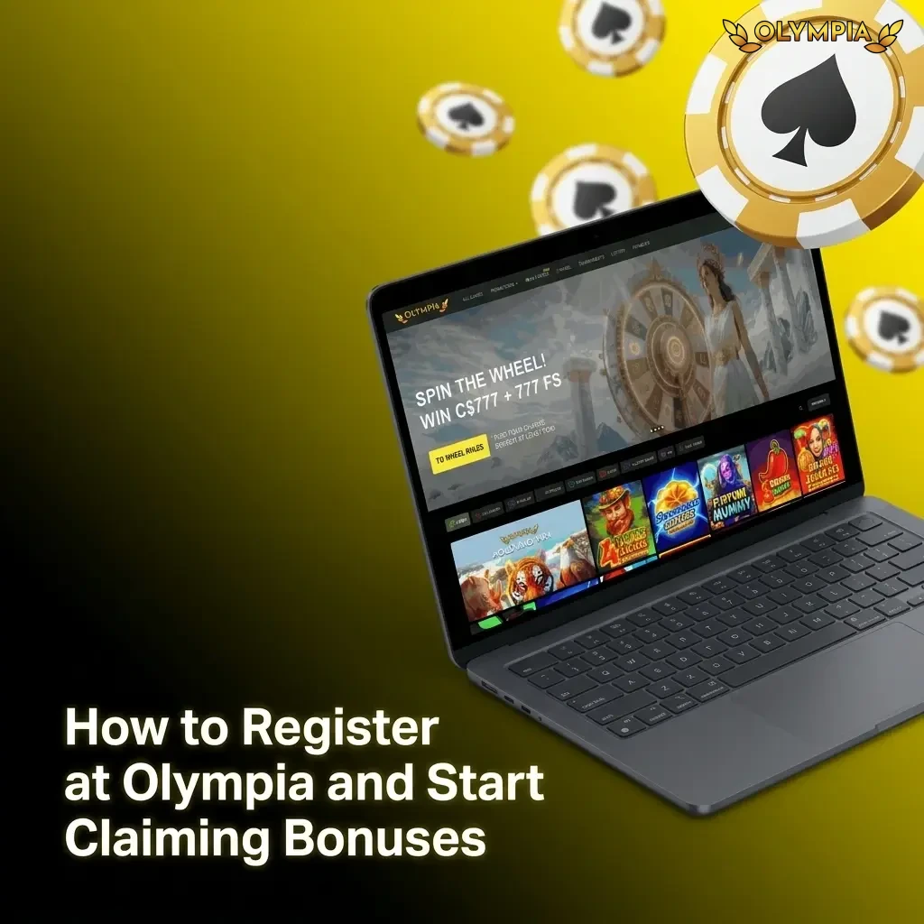 Step-by-step guide to registering at Olympia Casino and activating welcome bonuses for Canadian players