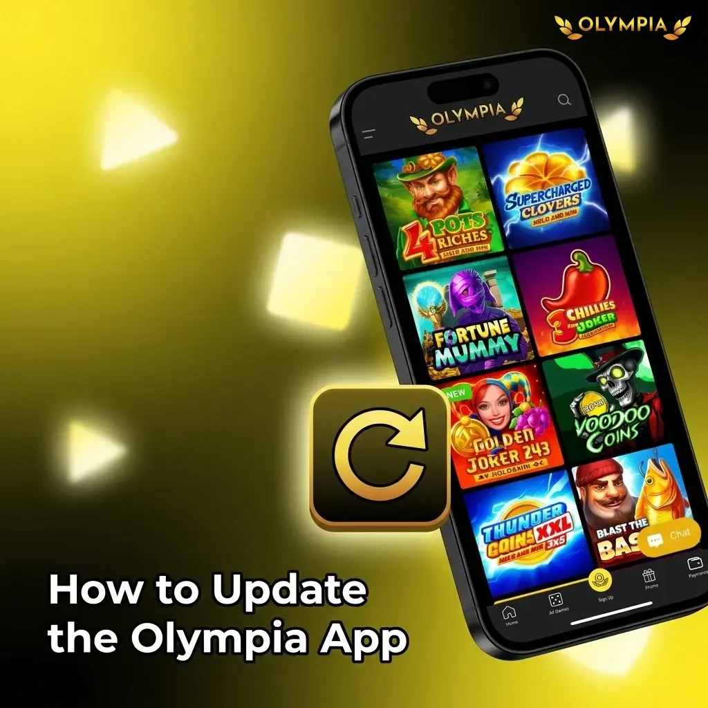 Step-by-step guide to updating the Olympia app on Android and iOS with APK download and PWA refresh instructions