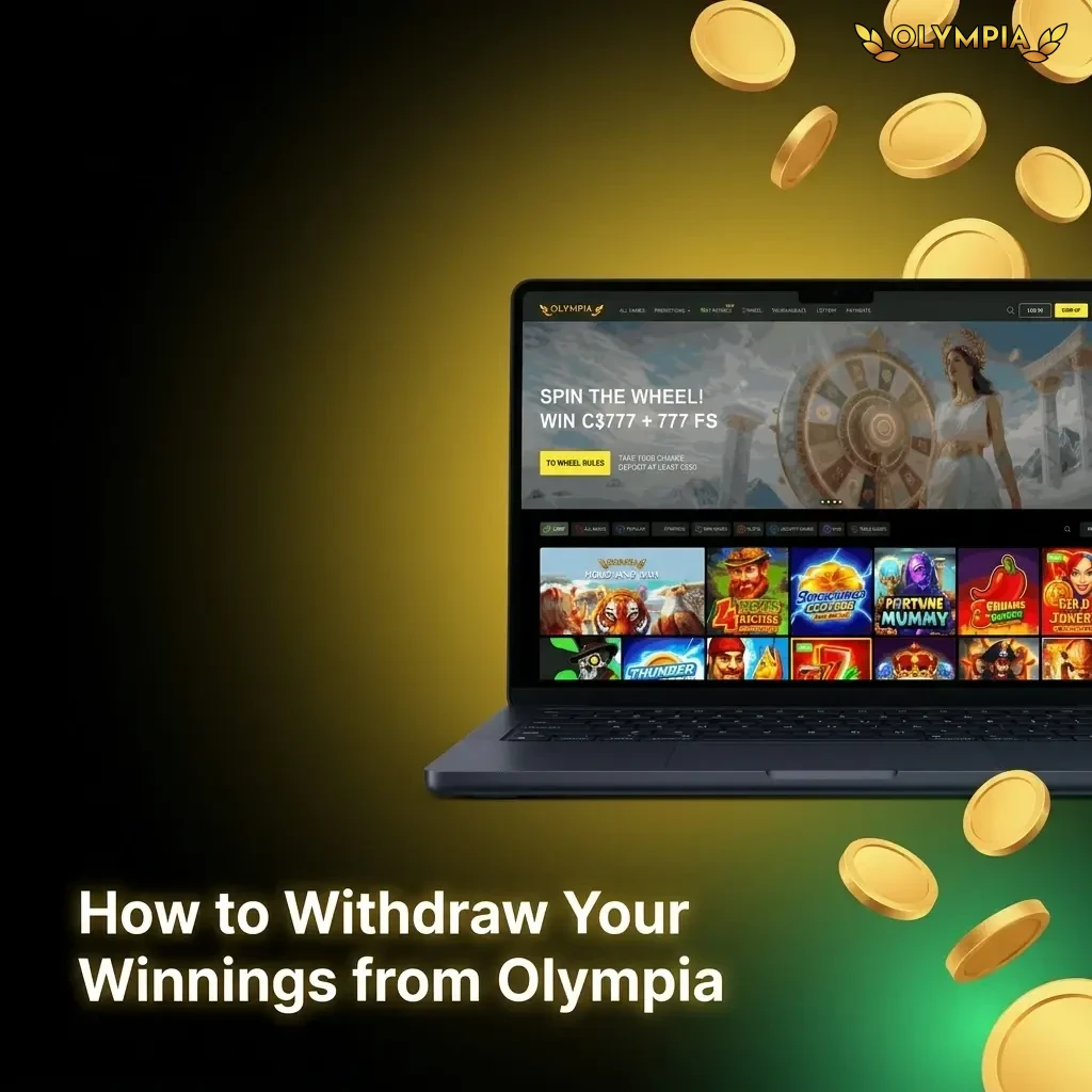 Step-by-step guide on how to withdraw winnings from Olympia casino using Interac, Skrill, or Neteller in Canada
