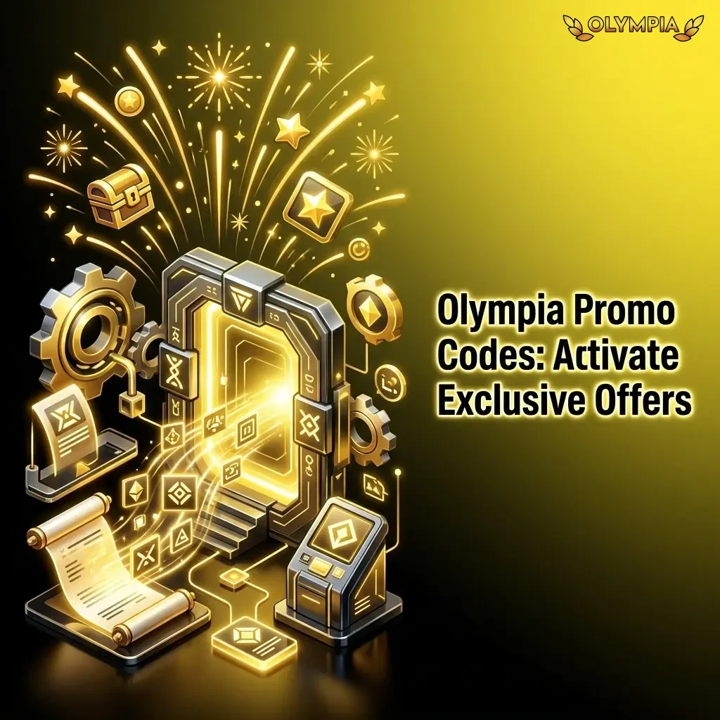 Olympia promo codes entered during deposit to activate exclusive bonus offers and registration rewards